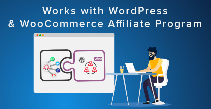 works with wordpress and woocommerce affiliate program